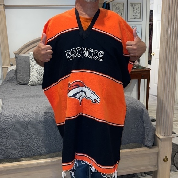 NFL Other - NFL Denver Bronco Graphic Poncho